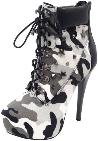 LILIANNA Caitlyn Women's High Heel Ankle Boots