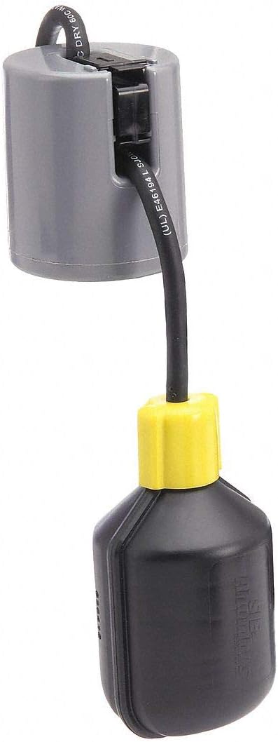Float Switch, Normally Open, 125/250VAC