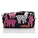 Llama Pencil Case Large Capacity Canvas Pen Bag Pouch Stationary Case Makeup Cosmetic Bag
