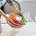 iKitchenPlus Iced Salad Bowl with Servers - Entertain With Ease - Keep Your Food Safe, Dishes Fresh and Great Tasting While Enjoying Quality Time with Your Friends & Family This Holiday Season