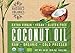 Nature's Organics Raw Organic Cold Pressed Extra Virgin Coconut Oil Glass Jar, 532.2 mL/18 oz.