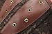Charmian Women's Spiral Steel Boned Steampunk Gothic Vintage Brocade Corset with Jacket and Belt Coffee Brown Small