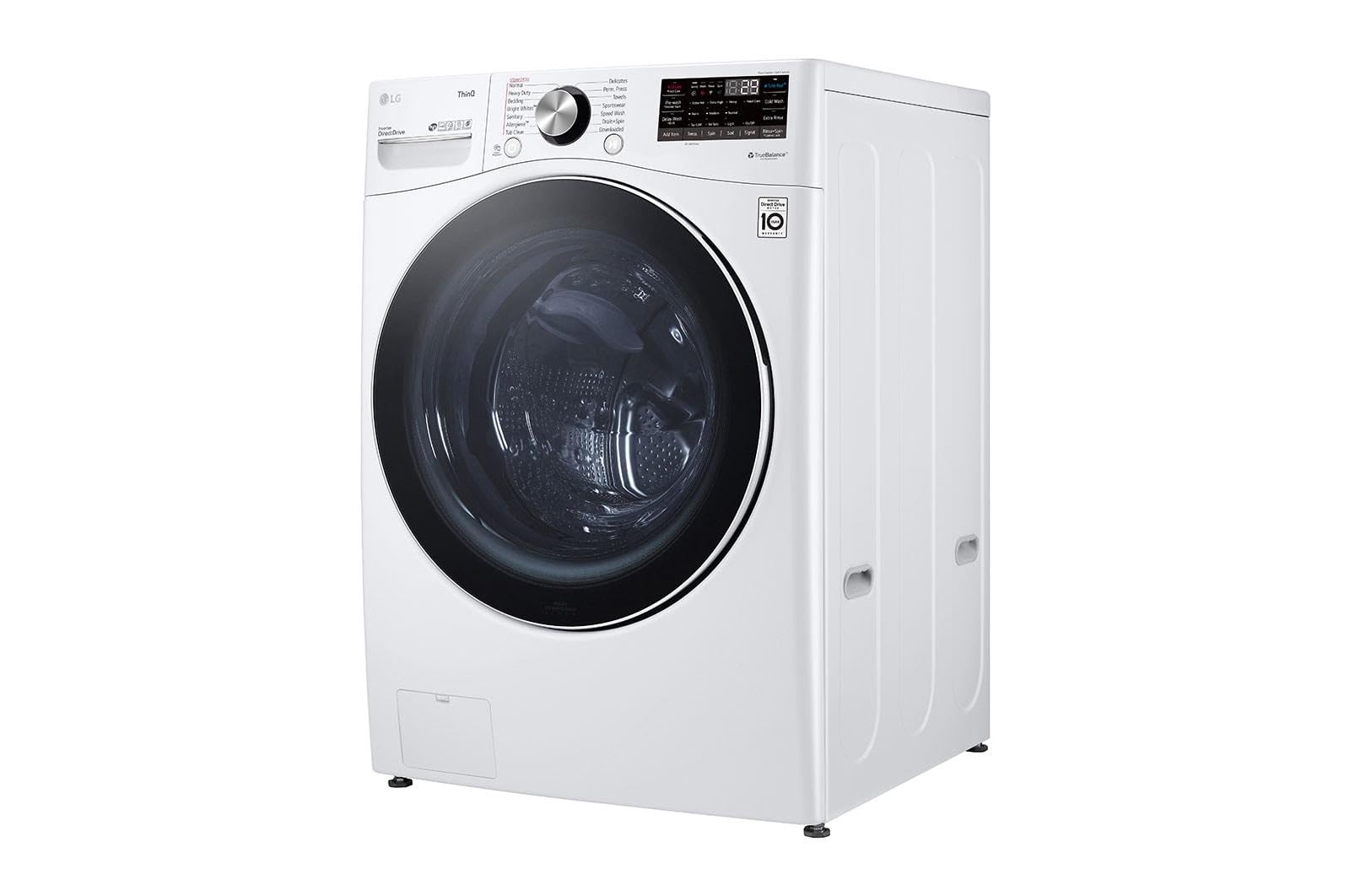 LG 5.0 cu. ft. Mega Capacity Smart Wi-Fi Enabled Front Load Washer with TurboWash 360 and Built-In Intelligence
