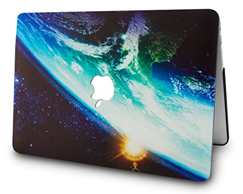 KEC Laptop Case for MacBook Air 13" Plastic Case Hard Shell Cover A1466/A1369 (Earth 7) - Thumbnail 4