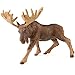 Papo Standing North American Moose Toy Figure, Multicolor