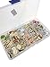 levylisa 225pcs Mixed 15 Patterns 2 Hole Round Sewing Flatback Resin Buttons with Plastic Box Dia 15mm(0.6