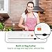 Vacuum Sealer Machine for Food Preservation/ Automatic food sealer machines|Dry & Moist Modes|Led Indicator Lights|UL Safety Certified| Suitable for Use in Camping and Home, with 15 Pcs Vacuum Bags.