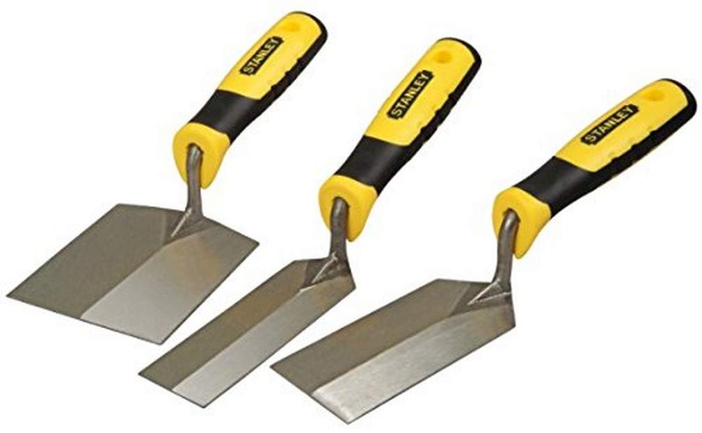 STANLEY 3 Piece Stainless Steel Margin/ Window Trowel Set, STHT0-05896