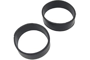 Scuba Choice Dive Tech Diving Backplate Harness Webbing Keeper Rubber Loops Pair Black
