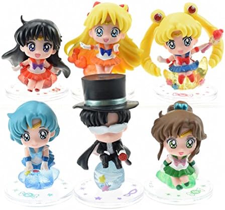 Anime Sailor moon Tsukino Usagi Galaxy 6pcs/lot (Figure)