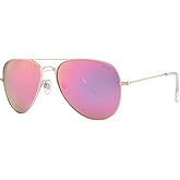 JOOX Polarized Aviator Sunglasses for Women Men, UV400 Protection Lens and Lightweight Metal Pilot Frame