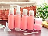 YIMAN® Travel Bottles Small bottles for makeup Cosmetic Toiletries Liquid Containers Leak Proof Portable Travel Plastic bottles