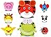 MINI-FACTORY Kids Early Learning Education Play DIY Cute Animal Creative Paper Plates Art Kit - 8Pcs