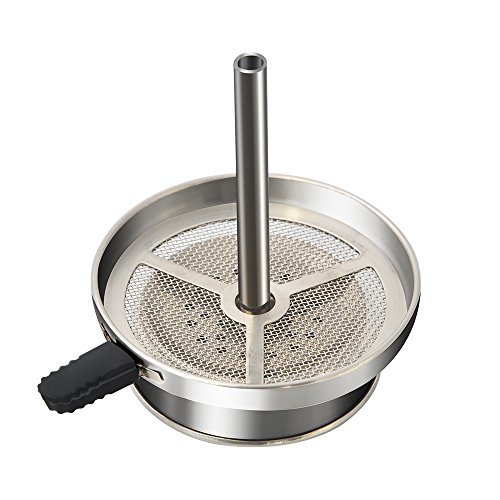 Hookah Charcoal Holder Kitosun Chimney Pot for Smoking Shisha Hookah Charcoal Burner Heat Management System Perfect with Ceramic Hookah Bowls
