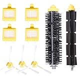 Accessory for iRobot 700 Series 720 750 760 765 770 772 772e 774 775 776 776p 782 782e 785 786 786p 790 Roomba 780 Accessories Replacement Kit Replenishment Parts Set Filter Side Brush Roller