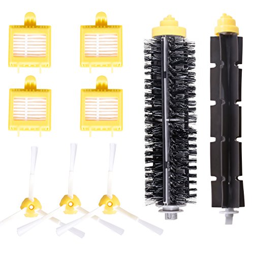 Accessory for iRobot 700 Series 720 750 760 765 770 772 772e 774 775 776 776p 782 782e 785 786 786p 790 Roomba 780 Accessories Replacement Kit Replenishment Parts Set Filter Side Brush Roller