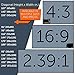 Carl’s FlexiGray Projector Screen Material (16:9 | 71x126 | 144-in | Rolled) 4K, HD, High Contrast Gray, Grey, Low Ambient Light, DIY Movie Screen, Front Proj, Cut Cloth, Tensioned Projection Screen