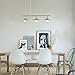 Light Society Avenue 3-Light Kitchen Island Pendant, Brushed Nickel, Vintage Modern Industrial Chandelier (LS-C174)