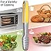 Zestkit Tongs 13 Inch Stainless Steel BBQ Kitchen Set with Non-slip and Heat-resistant Silicone Grip and Silicone Pot Holder