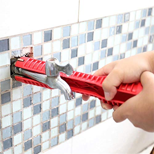 Wrench Hand Tools yanQxIzbiu Multifunctional Sink Faucet Socket Wrench Installer Water Pipe Spanner Tool - Orange