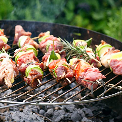 6 Pieces Universal A Style Meat Thermometer Probe Clip Holder Grill