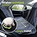NHILES Fragrance Dog Back Seat Cover Waterproof Scrtchproof Nonslip Dog Back Seat Protector for Car and SUV…