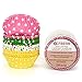 Gifbera Standard Bright Multi Colors Paper Muffin Baking Cups Cupcake Liners 200-Count