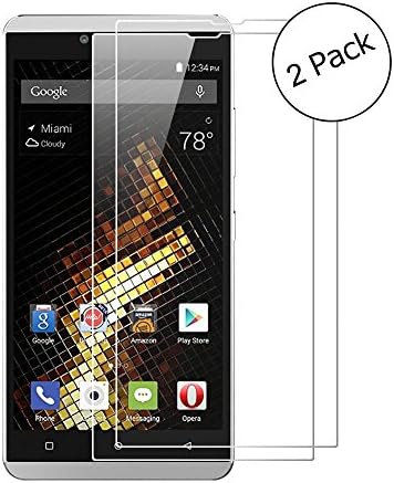 BLU Vivo XL Screen Protector, Jepop [2-Pack] 0.26MM 9H Hardness Tempered Glass Screen Protector, High Definition Scratch Resistant Anti-Fingerprint Screen Protector For BLU Vivo XL