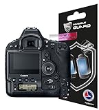 IPG for Canon EOS 1DX Mark 2 (3 Units Set 2 for Back, 1 for Upper Screen Protector with Lifetime Replacement Warranty Invisible Protective Screen Guard Skin- Smooth/Bubble -Free