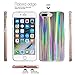 J.west iPhone 7 Plus/8 Plus Case Psychedelic Rave Holographic Iridescent Shockproof Sparkle Bling Glitter Shiny Cover Laser Beam Thin Soft TPU Protective Case for iPhone 7 Plus/8 Plus, Colorful
