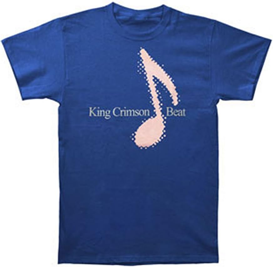 King Crimson Men's Beat T-Shirt Blue