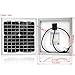 ACOPOWER HY010-12M Mono Solar Panel for 12V Battery Charging RV Boat, Off Grid, 10W
