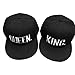WEKA King And Queen Lovers Couples Sports Cap Adjustable Snapback Hat(#KING)