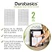 Durabasics 2 Pack of HEPA Filters Compatible with Honeywell Air Purifier Replacement Filters, Replacement for Honeywell Filter R, HEPA Filter R, HPA200, HPA 200, HRF-R1 & HRF-R2