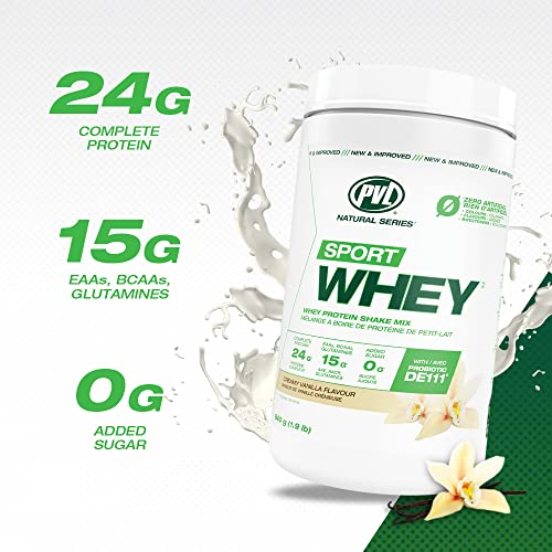 PVL Sport Whey – Clean 100% Whey Protein Powder Protein Shake (2.27 kg, Rich Chocolate)