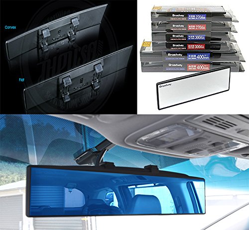 image for ICBEAMER 240mm Type-A Easy Clip On Convex Surface Mirror Color: Blue T