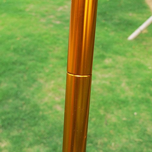 HYOUT Adjustable Tarp Poles Aluminium Alloy - Thumbnail 4