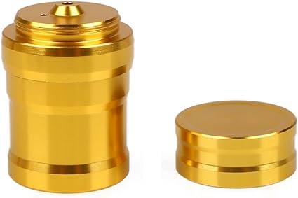 Amazon Co Jp Forfar 1個 アルコールランプ合金 金属 アウトドアサバイバルキャンプハイキング旅行キッチンバーナーライトラボ機器暖房便利な耐久性 家電 カメラ