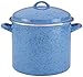 Paula Deen Signature Enamel on Steel 12-Quart Stockpot, Blueberry Speckle