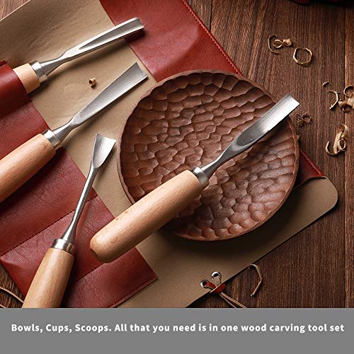HAIOUHUA Wood Carving Tools for Professional and Beginner, General Wood