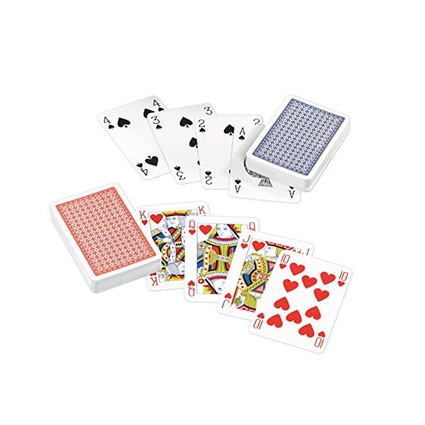 Waddingtons Number 1 Classic Red and Blue Twin Pack