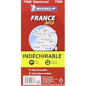 France National Map 792 High Resistance