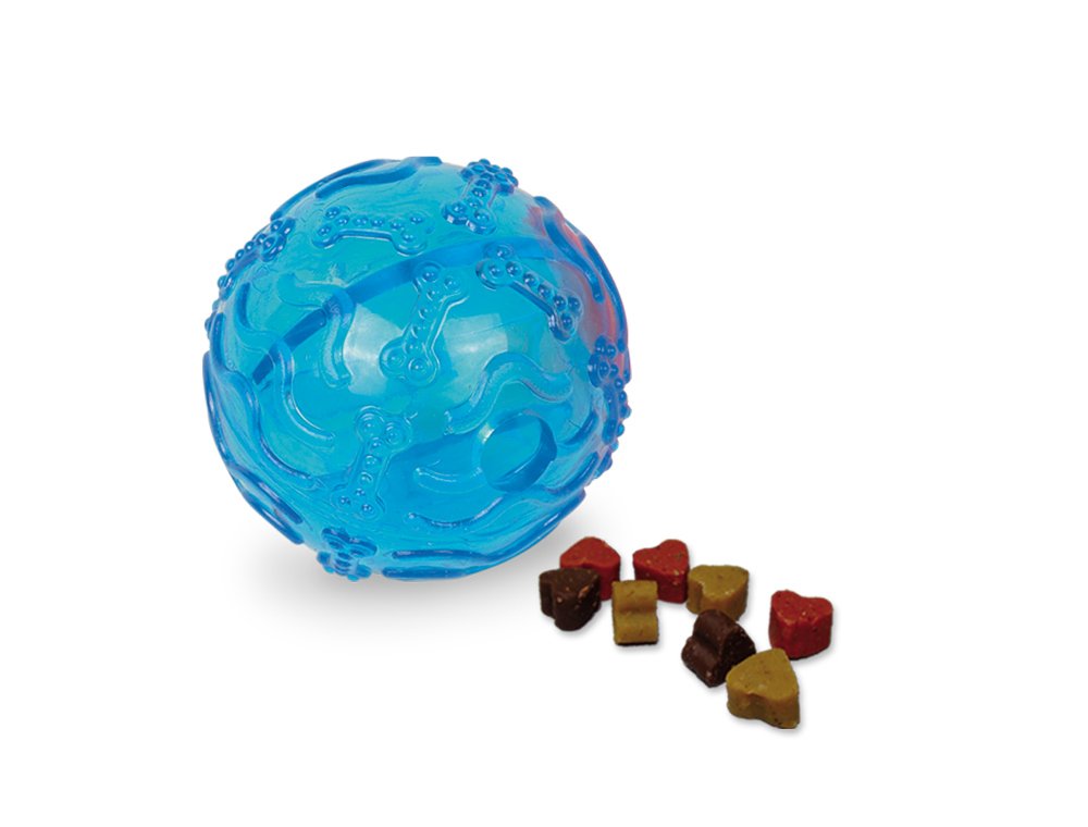Nobby TPR Snack Ball, 8 cm, Blue