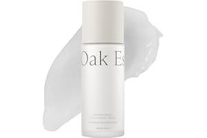 Oak Essentials Nourishing Cleansing Milk | Gentle Makeup Remover Face Wash with Oat Amino Acids, Rice Bran & Rosemary Extract, 5 Oz