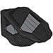 Motor Trend FlexTough 2 Tone Rubber Car Floor Mats for Auto - Heavy Duty All Season Black & Gray