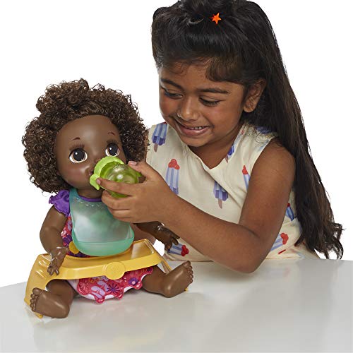 Baby Alive Brown Curly Baby Alive Happy Hungry Baby Black Curly