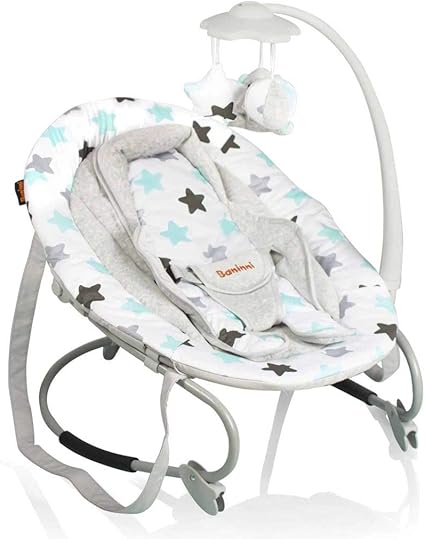 Baninni Transat Pour Bebes Perla Gris Avec Etoiles Balancelle Bebes Enfants Amazon Fr Bebes Puericulture