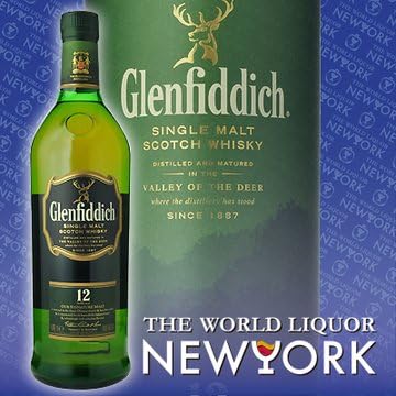 Amazon Co Jp グレンフィディック 12年 40度 1000ml 並行輸入品 食品 飲料 お酒