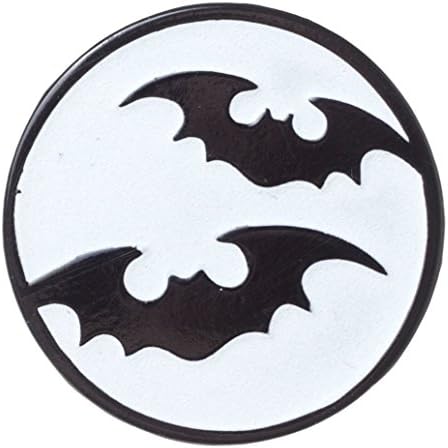 Sourpuss Bat Moon Enamel Pin