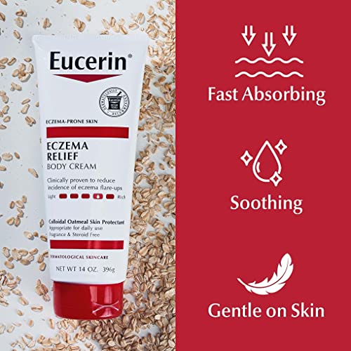 Eucerin Eczema Relief Body Cream, Eczema Cream, Skin Care for Eczema